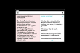  Filter Bubble Test Webdesign