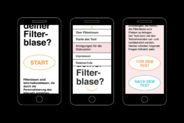  Filter Bubble Test Webdesign