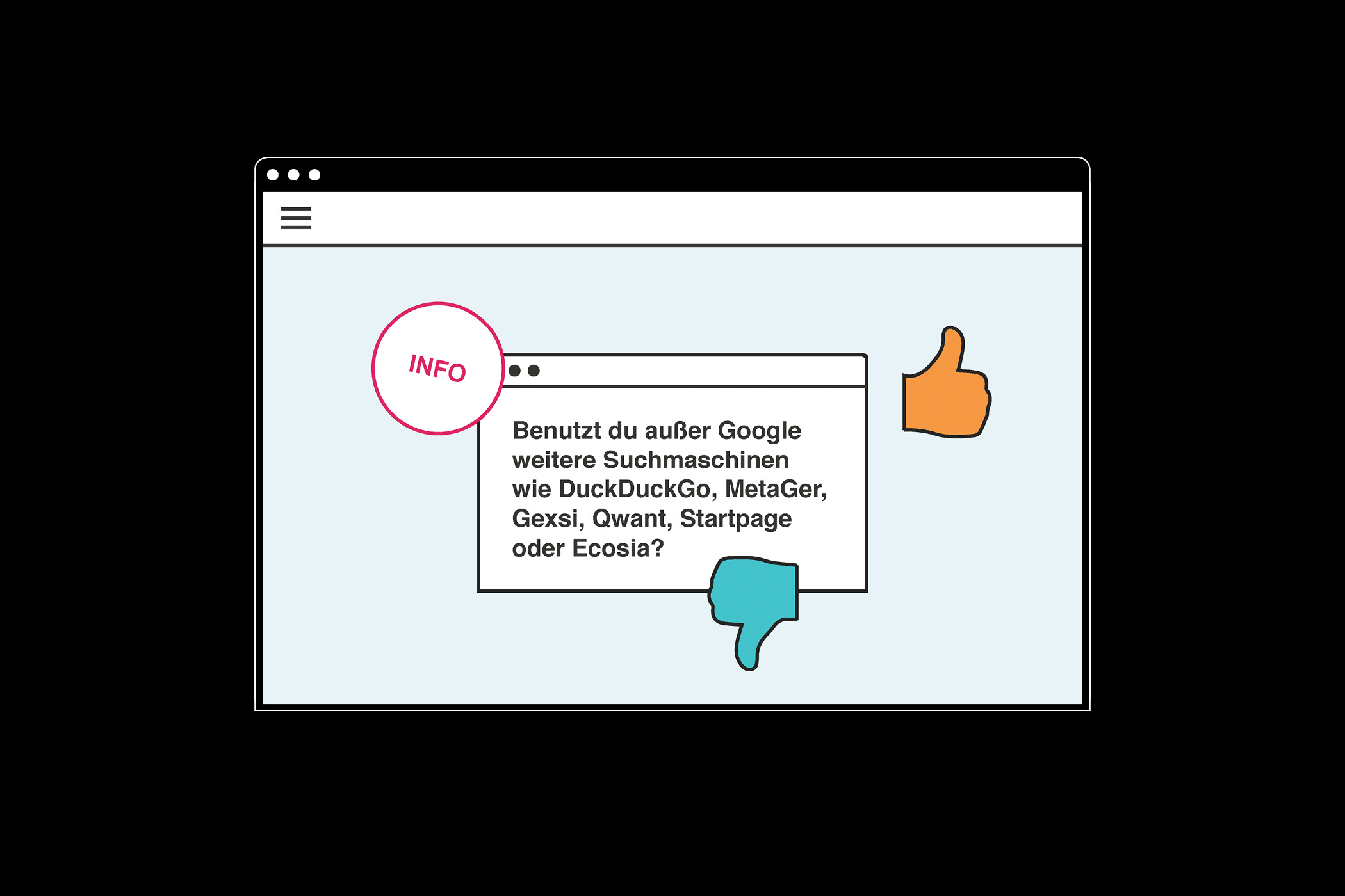  Filter Bubble Test Webdesign